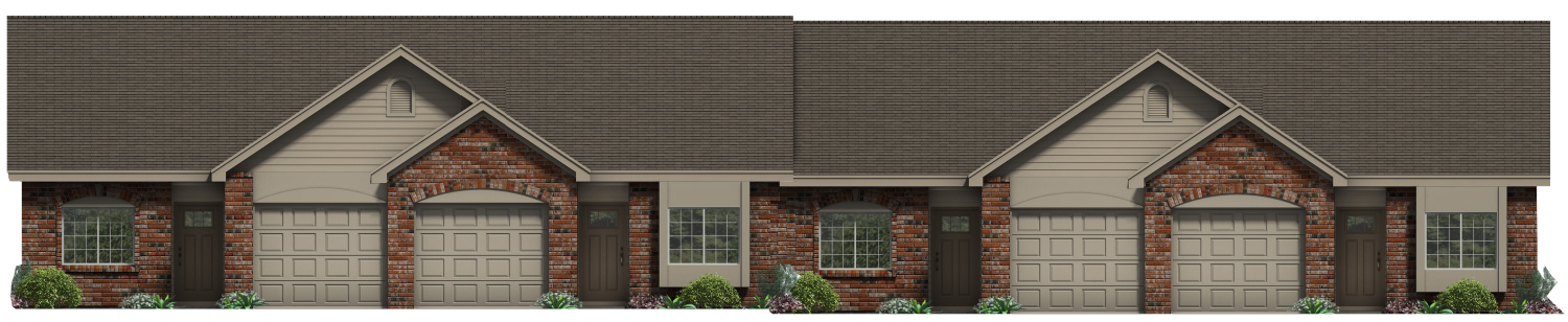 Cottage Villa Elevation at The Villas at High Street