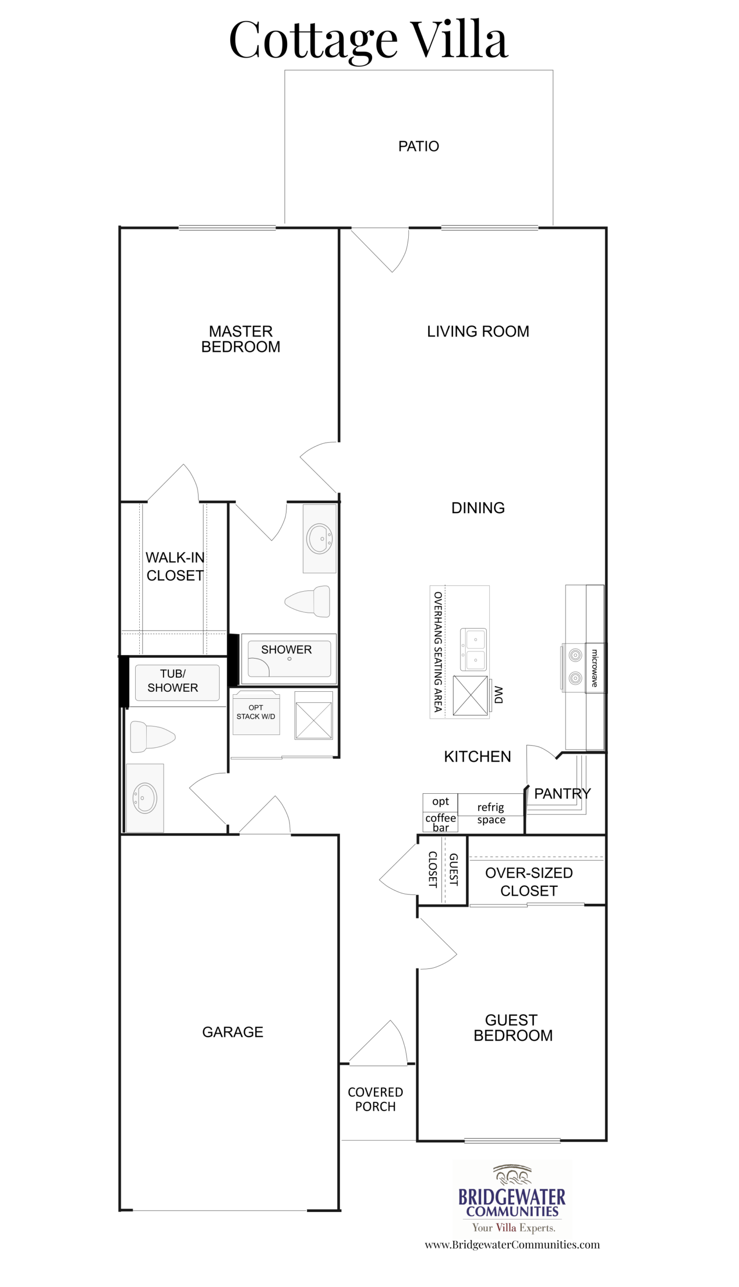 Cottage Villa Floorplan